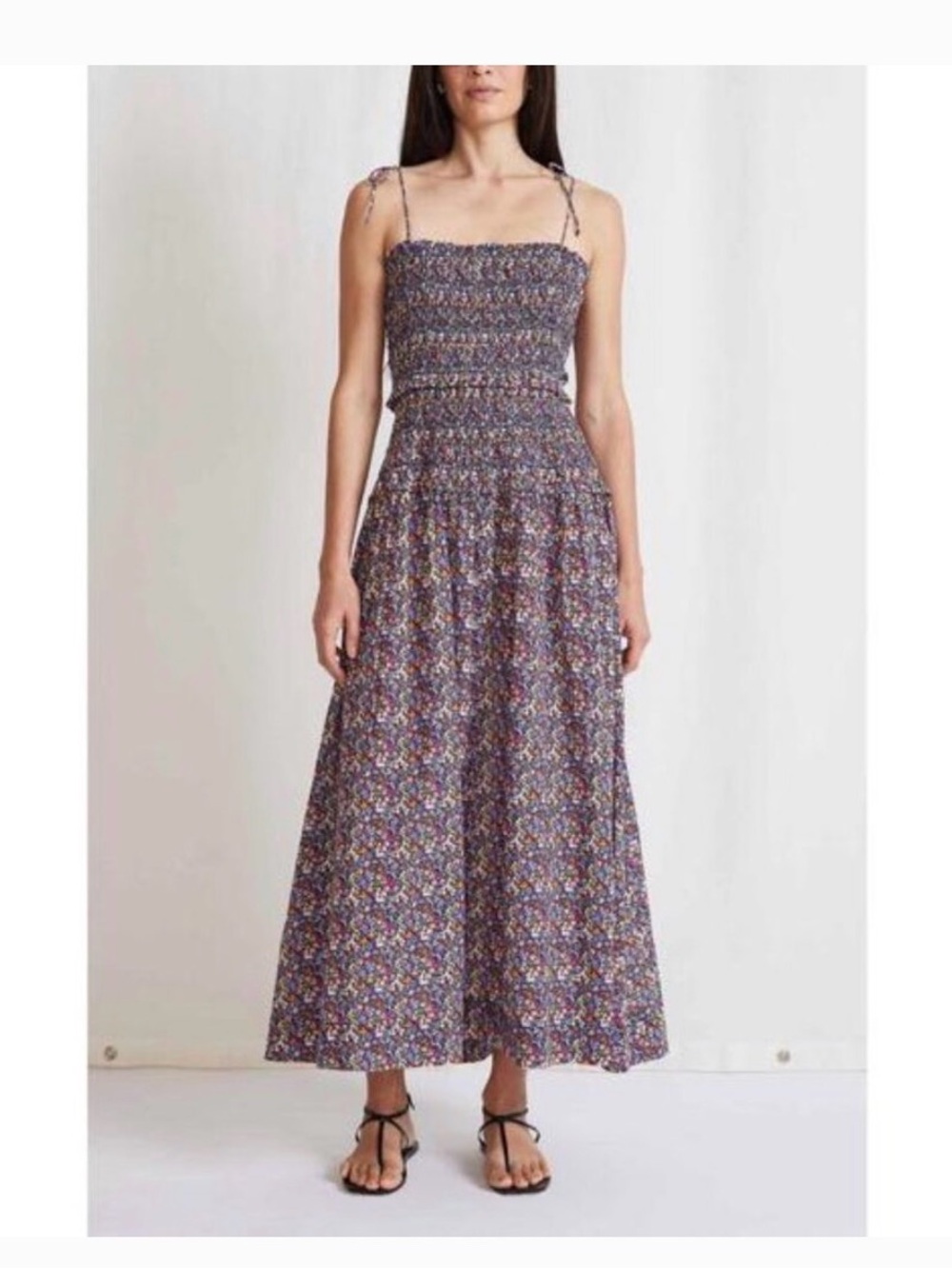 *NWOT* Apiece Apart Los Portales floral print maxi dress